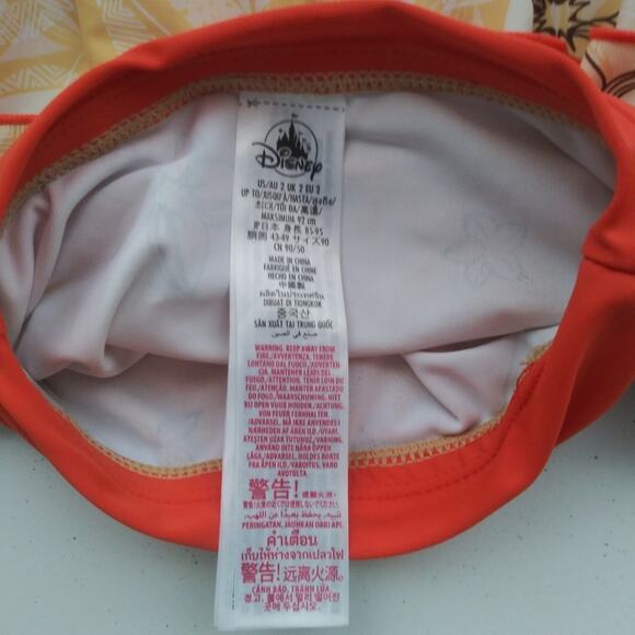 Disney Moana Adaptive Swim Skirt Girls Size 2 - Picture 5 of 8